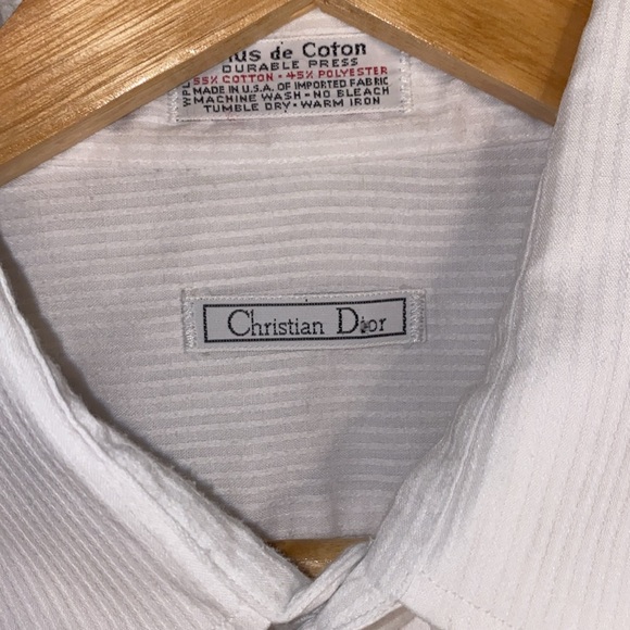 Dior White Casual Button Down Shirt - Picture 4 of 5